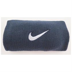 Nike Promo Tennis Premier Doublewide Wristbands (osfm, Armory Navy/lt Armory.