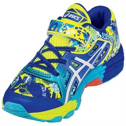 Asics 2016 Kids Gel-noosa Tri 11 Ps - C604n.0701 (flash Yellow/white/scuba Blue - 2)