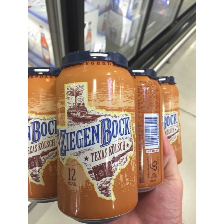 Ziegenbock Texas Kolisch Beer, 6 Pack, 12 Fl Oz