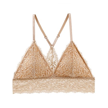 TZNBGO Backless Bra Minimizer Bra Racerback Wireless Sexy Lace Bra for Women Fashion Woman S Active Bra Beauty Back Wrap Hollow Out Bra Underwear 3323