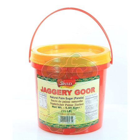 SWAD Jaggery Gur 11 Lbs Red Bucket