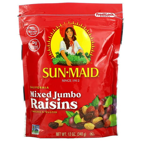 Sun-Maid  California Mixed Jumbo Raisins  12 Oz