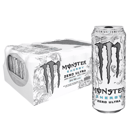 New Monster Energy Zero Ultra (16 Fl. Oz.  24 Pk.)