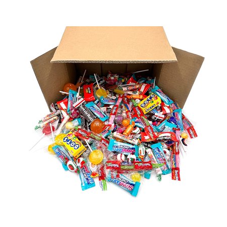 Party Assorted Candy Pack TWIZZLERS  Smarties  SweeTarts  Dots  Now & Later  Tootsie Roll  Lollipops (Bulk 10 Pound Box)