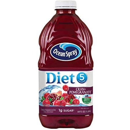 Ocean Spray Diet Cran-Pomegranate Juice Drink  64 Ounce Bottle