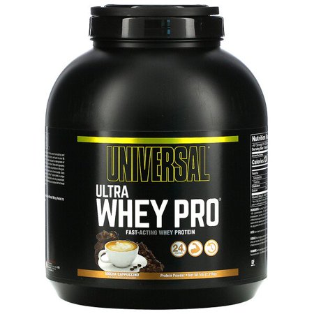 Universal Nutrition  Ultra Whey Pro  Protein Powder  Mocha Cappuccino  5 Lb Pack of 2
