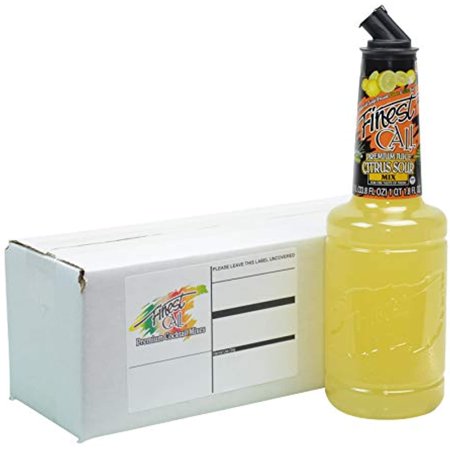 Finest Call Premium Juice Citrus Sour Drink Mix  Ready to Use  1 Liter Bottle (33.8 Fl Oz)  Individually Boxed