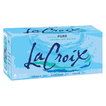 Lacroix Pure Sparkling Water - Case of 3 - 12 Fl Oz.