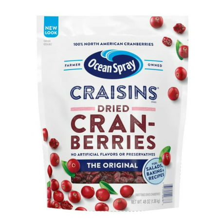 Ocean Spray Craisins Dried Cranberries Original (48 Oz.)