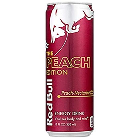 Red Bull Red Bull Energy Drink  Peach-Necatarine  12 Fl Oz