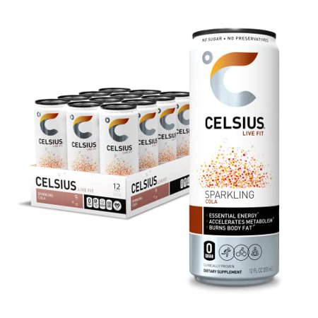 Essential Energy Drink 12 Fl Oz  Sparkling Cola (Pack of 12)