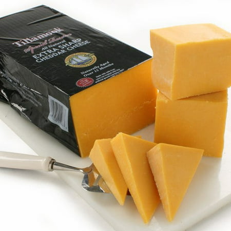 Tillamook Special Reserve Extra Sharp Cheddar - Aged 15+ Months  Gourmet Oregon Cheese  Pack of 3 (7.5 Ounce Cuts) - Total 1.4 Pounds  Ideal for Chees