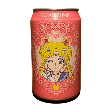 Ocean Bomb Pomelo Sparkling Water  12 Oz  24 Pack