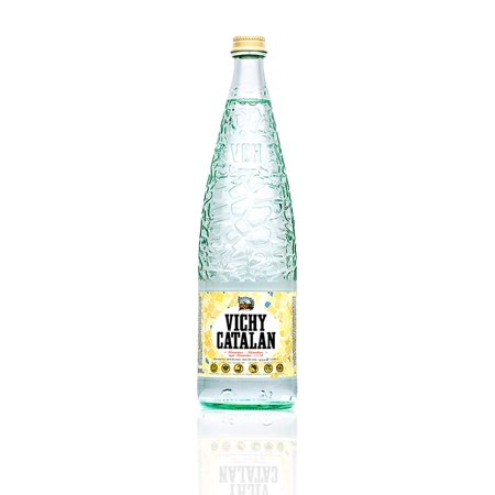 Vichy Catalan Sparkling Mineral Water  33.8 Oz. Bottles (Pack of 12)