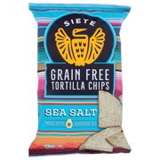 Siete Sea Salt Tortilla Chips  5 Oz - Case of 12