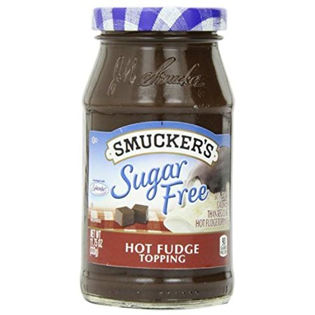 Smuckers Sugar Free Hot Fudge Topping (Pack of 2) 11.75 Oz Jars