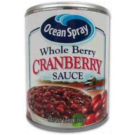 - Ocean Spray Whole Berry Cranberry Sauce 14 Oz (Pack of 12)