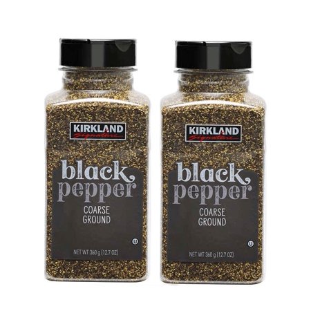 Kirkland Signature Coarse Ground Black Pepper  12.7 Oz 2PK