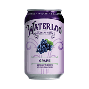 Waterloo Sparkling Water Zero Sugar Zero Calories Grape Sparkling Water 12 Pk  144 Fl Oz [Pack of 2]