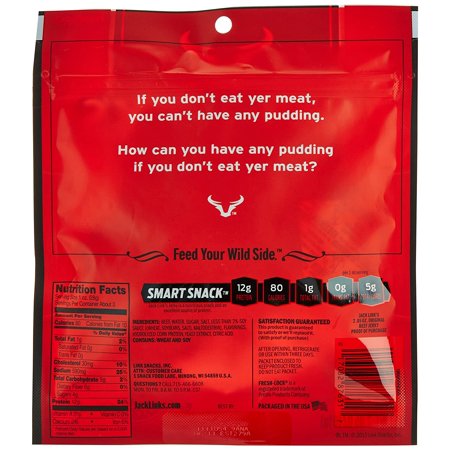 Jack Link S Meat Snacks Beef Jerky  Original  2.85-Ounce (Pack of 4)