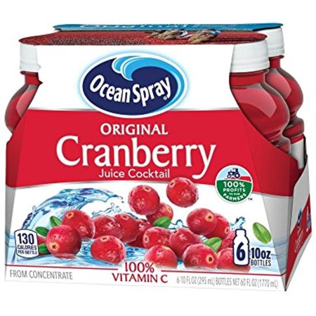 Ocean Spray Cranberry Juice Cocktail  10 Ounce (Pack of 6)