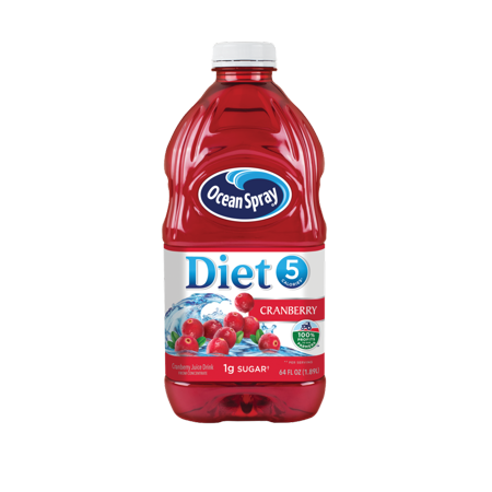 Ocean Spray Diet Cranberry Juice Drink  64 Fl Oz