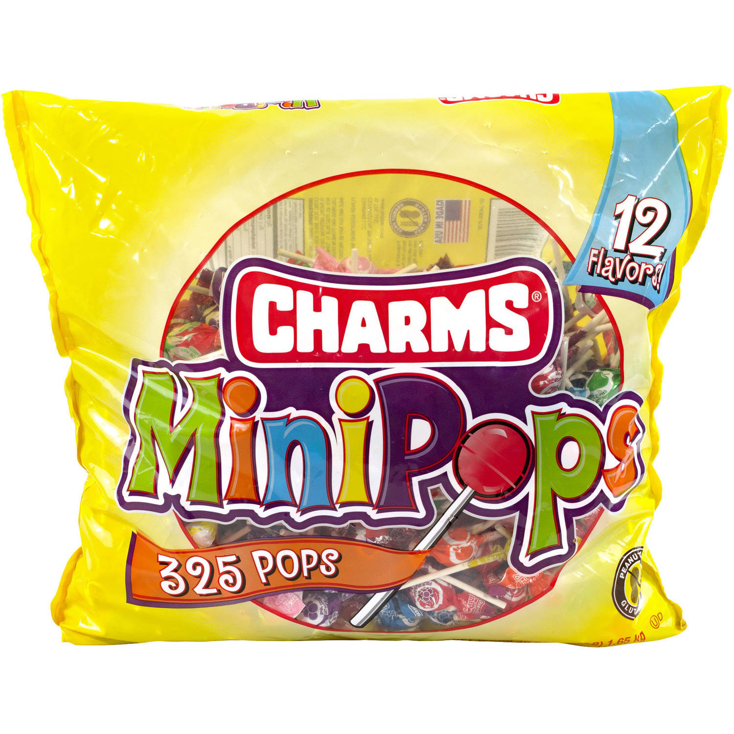 Charms Mini Pops, 325 Count