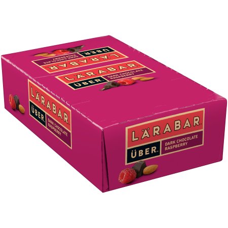 CRUNCHY NUT BAR, DARK CHOCOLATE RASPBERRY