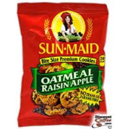 Sun-Maid Oatmeal Raisin Apple Cookies 2 Oz. (Pack of 60)