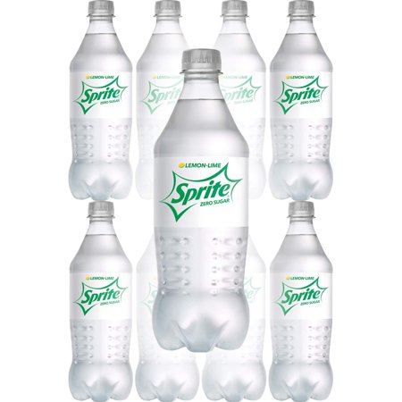 Sprite Zero Sugar Soda 20oz Bottles (Pack of 8)