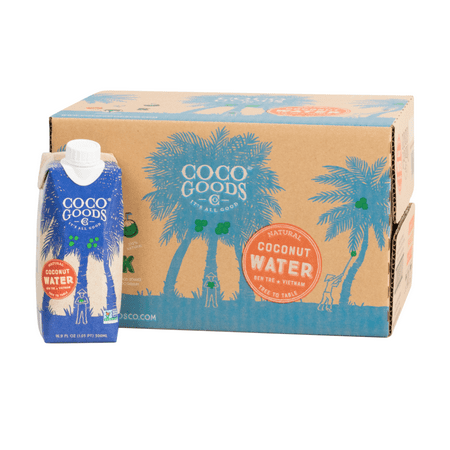 100% Natural Coconut Water 16.9 Fl. Oz  12 Pack