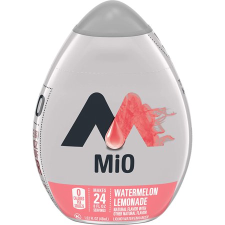 MiO Sugar-Free Watermelon Lemonade Naturally Flavored Liquid Water Enhancer 12 Count 1.62 Fl Oz