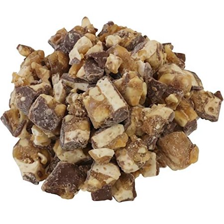 Ice Cream Topping by T.R. Toppers | 5 Pound Bulk Bag (Chocolate Caramel Nougat & Peanuts)
