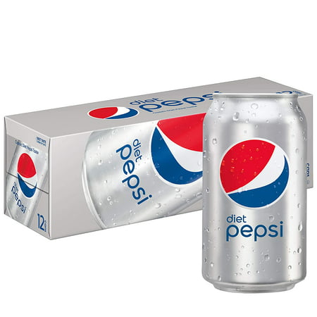 Diet Pepsi Cola Soda Pop  12 Oz  12 Pack Cans