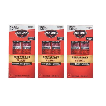Jack Link’s Original Tender Style Beef Steak (15 Ct.) 3PK