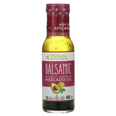 Primal Kitchen  Dressing & Marinade Made with Avocado Oil  Balsamic  8 Fl Oz Pack of 3