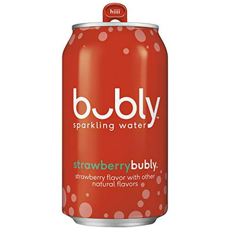 Sparkling Water  Strawberry  12 Fl Oz Cans (18 Pack)