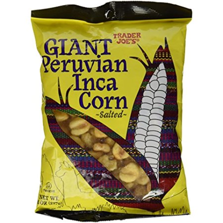 TJ Giant Peruvian Inca Corn Salted Crunchy Snack 8 Oz