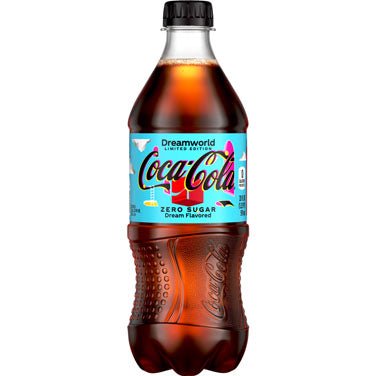 Coca-Cola Dreamworld Zero Sugar Beverage Bottle  20 Oz (Pack of 24)