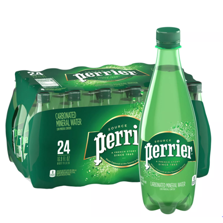 Perrier Sparkling Natural Mineral Water (16.9 Fl. Oz.  24 Pk.)