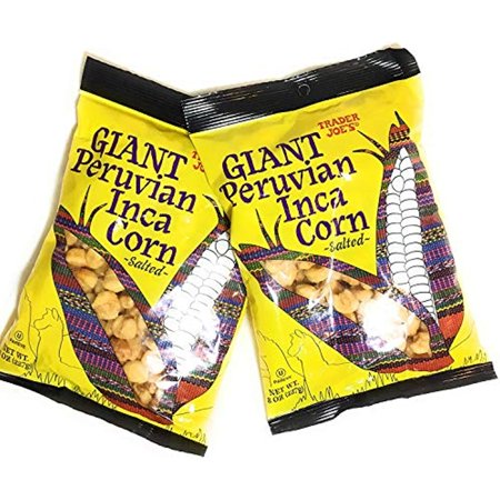 TJ Giant Peruvian Inca Corn Salted Crunchy Snack 8 Oz - Pack of 8