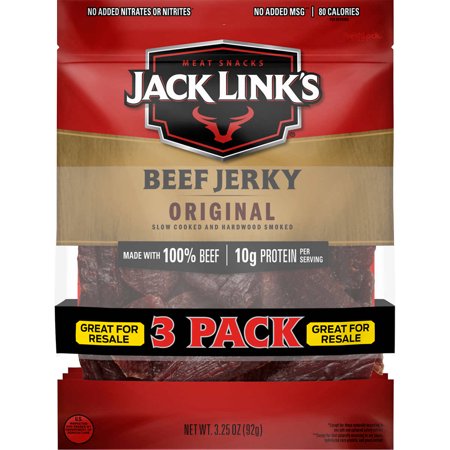 Jack Link S Beef Jerky  Original  3.25 Oz  3 Count