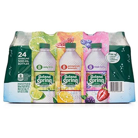 Poland Spring Sparkling Water 24 Count  16.9 Fl Oz