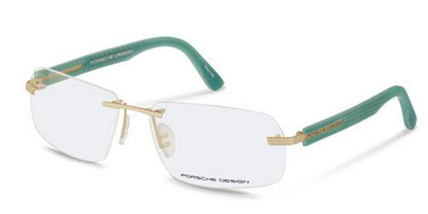 Porsche Design, Glasses, Male, Multicolor, ONE SIZE, Bicolor Metal Frames Eyewear