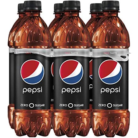 Pepsi Zero Sugar  16.9Oz Bottles (6 Pack)