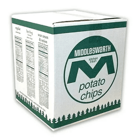 Middleswarth Sour Cream & Onion Flavored Kitchen Fresh Potato Chips- 3 LB. Box