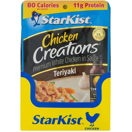 Starkist Teriyaki Chicken Creations Pouch  2.6 Oz - Case of 12