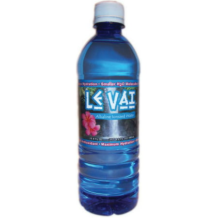 Levai Bottled Water  16.9 Fl Oz  12 Pack  Ionized Alkaline Water