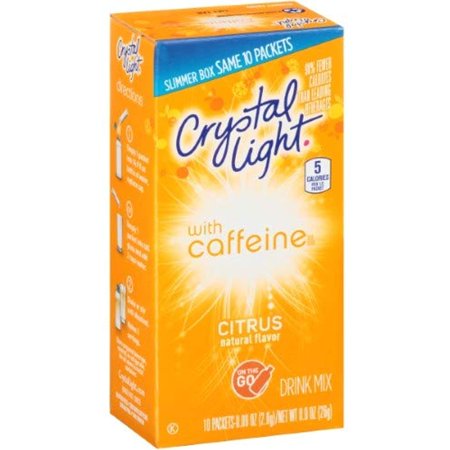 Crystal Light on the Go Citrus Energy Drink Mix (Pack of 14)