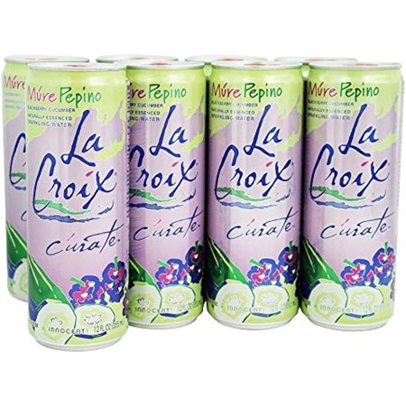 La Croix Mure Pepino Sparkling Water 12 Oz (Pack of 16 Cans)